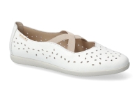 chaussure mephisto Ballerines karla perf blanc